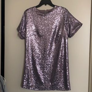 New Years Eve! Gorgeous Sequin mini dress NWOT never worn